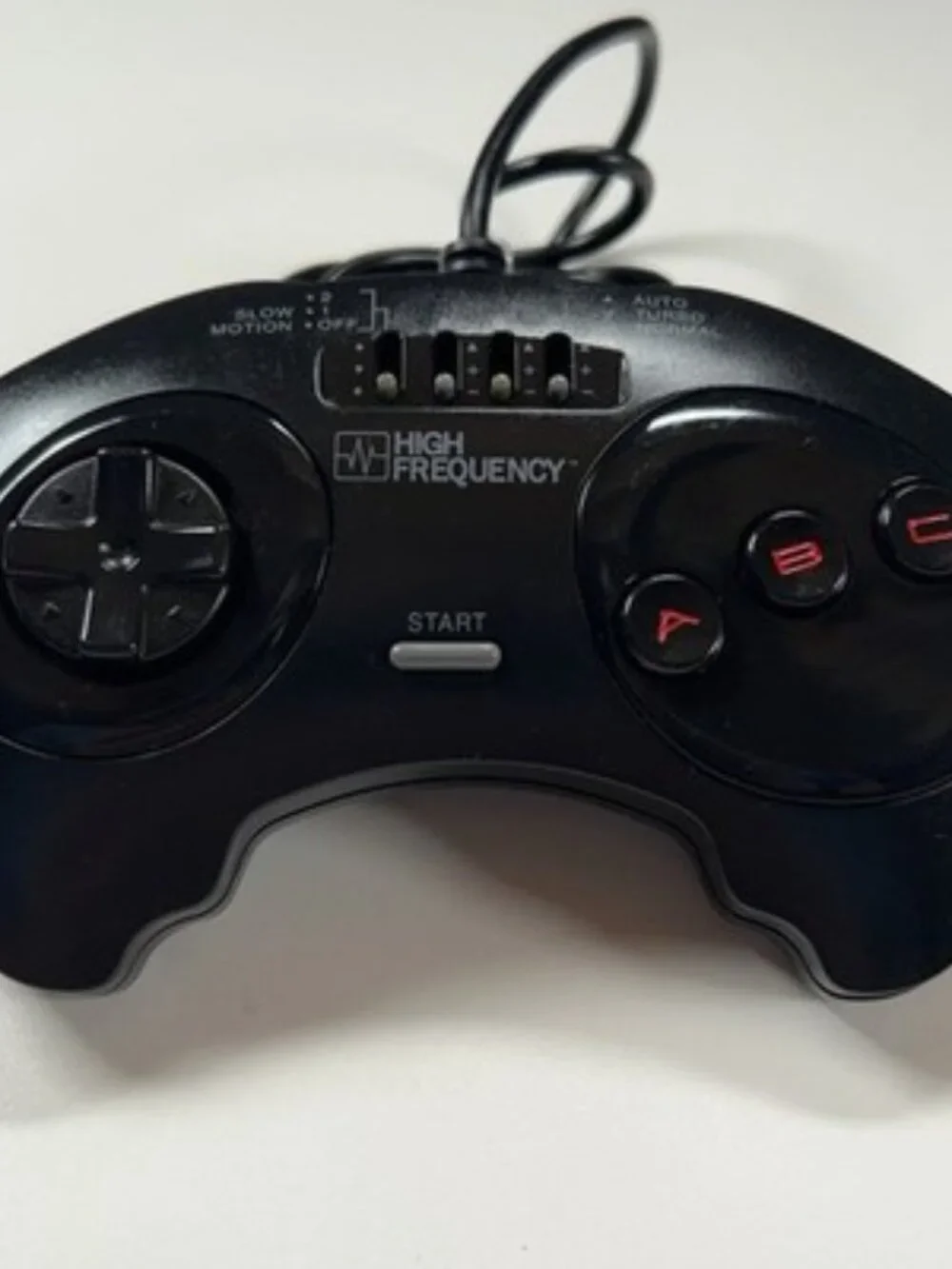 High Frequency Sega Genesis 3 Button Controller Turbo Slow Functions TESTED